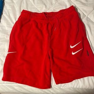 Red Nike Shorts (medium)